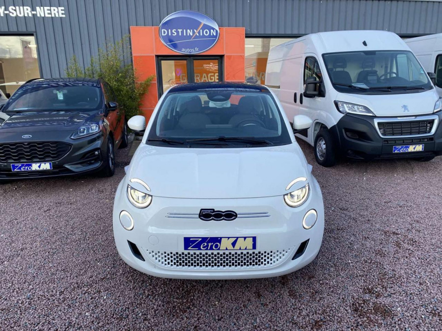 FIAT 500 ELECTRIQUE 118CV - ICONE + CABLE TYPE 2 + PACK CONFORT occasion