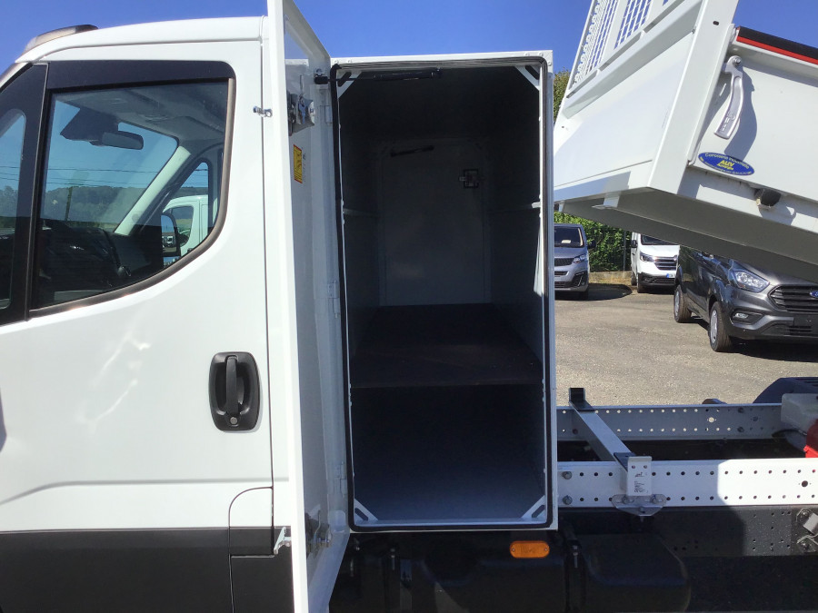 IVECO DAILY CHASSIS CABINE 35C16 EMP 3750 QUAD-TOR BENNE+COFFRE occasion