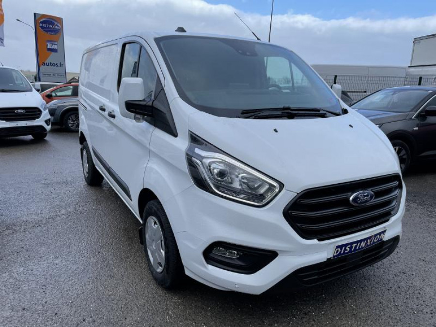 FORD TRANSIT CUSTOM FOURGON  2.0 EcoBlue 105 L1H1 Trend + ATTELAGE + CAMERA occasion