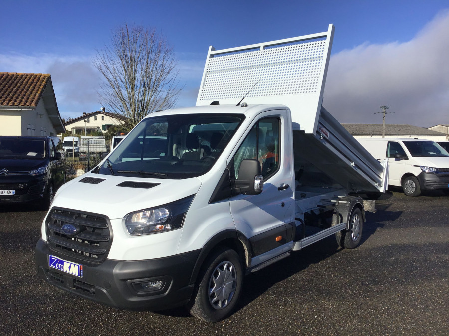 FORD TRANSIT CHASSIS CABINE BENNE L2 T350 2.0 ECOBLUE 130 S&S HDT EURO VI TREND BUSINESS occasion