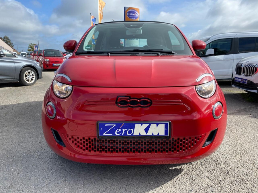 FIAT 500 Cabriolet Electrique 42 KWh 118CV Red occasion